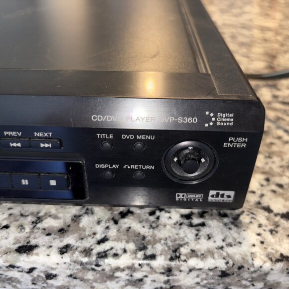 Vintage Sony DVP-S360 DVD/CD Player-*READ* - Picture 5 of 10